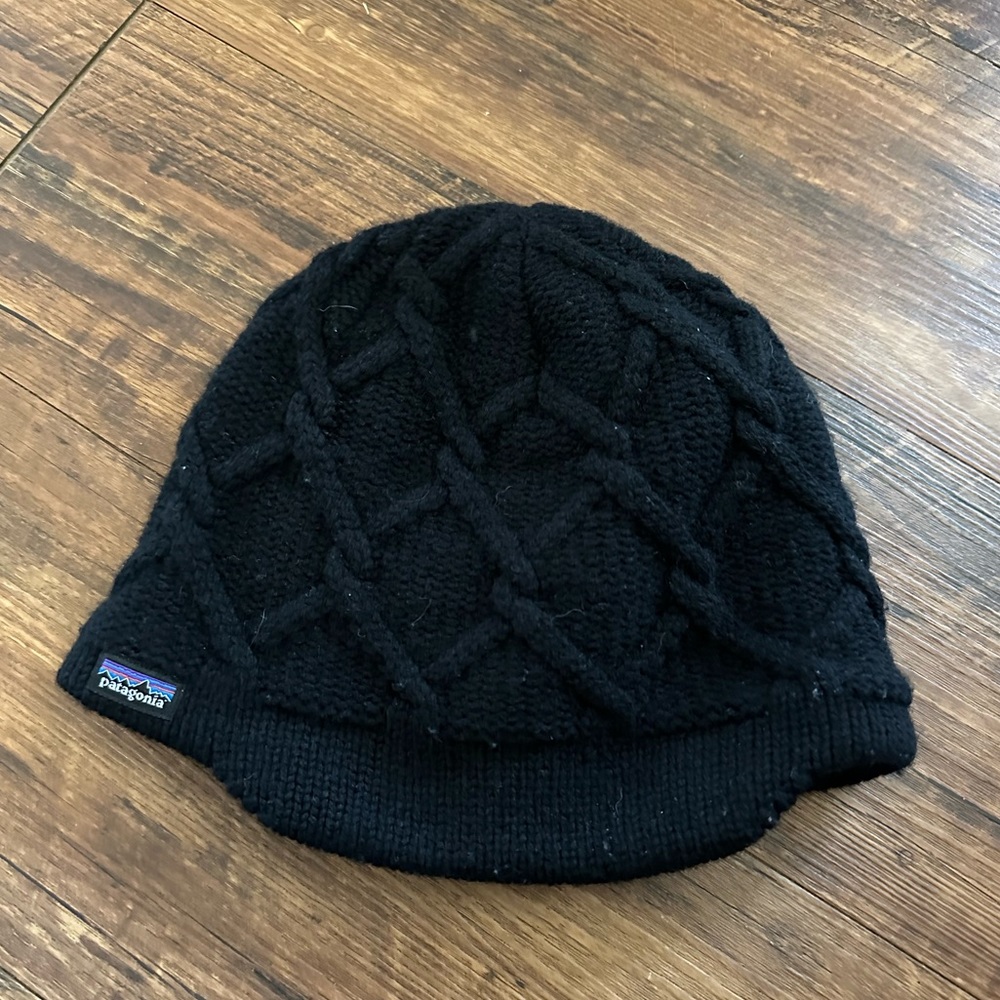 Patagonia Black Beanie